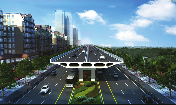 商合杭长江路高架桥